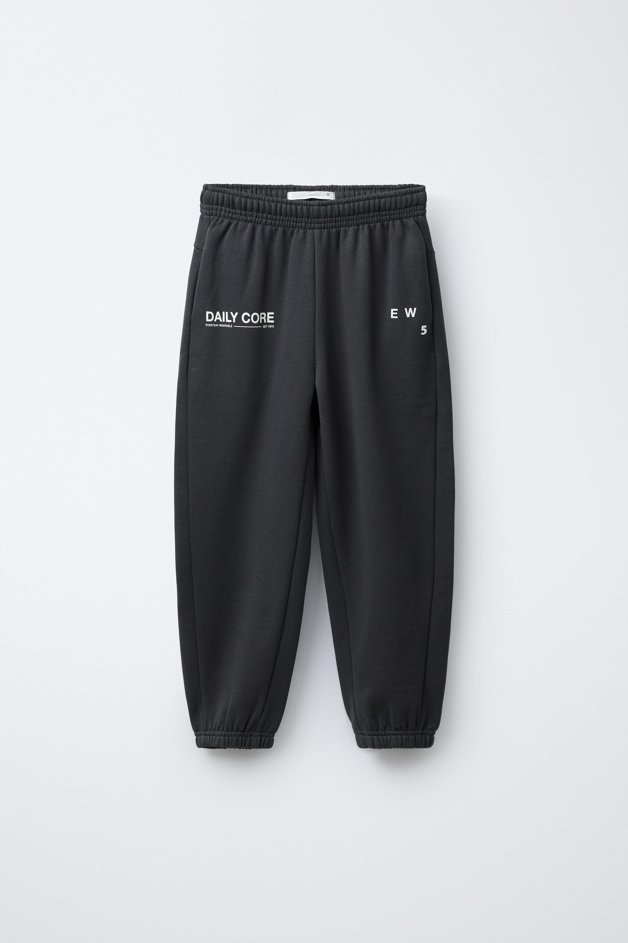 PANTALON DE JOGGING À IMPRIMÉ INSCRIPTION