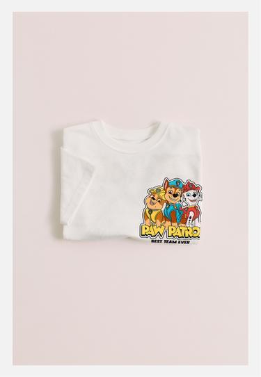 Zara PAW PATROL ™ PRINT T-SHIRT - White