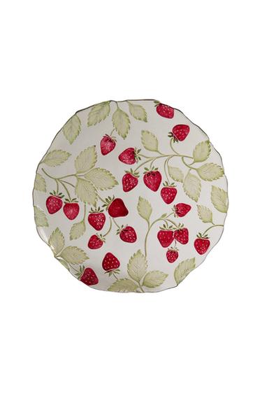 Zara STRAWBERRY SERVICE PLATE - 紅色