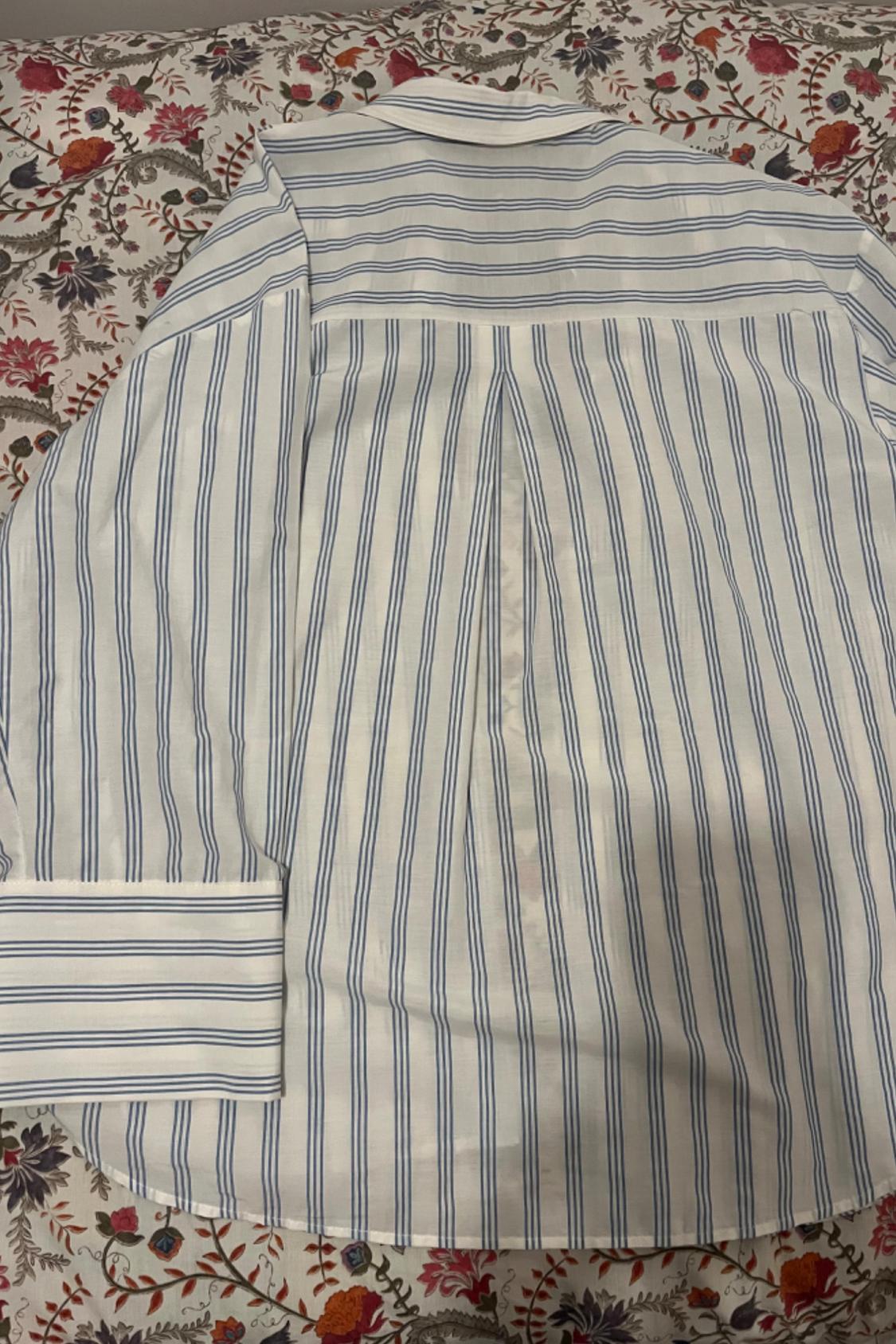 STRIPED OVERSIZE SHIRT - Image 4