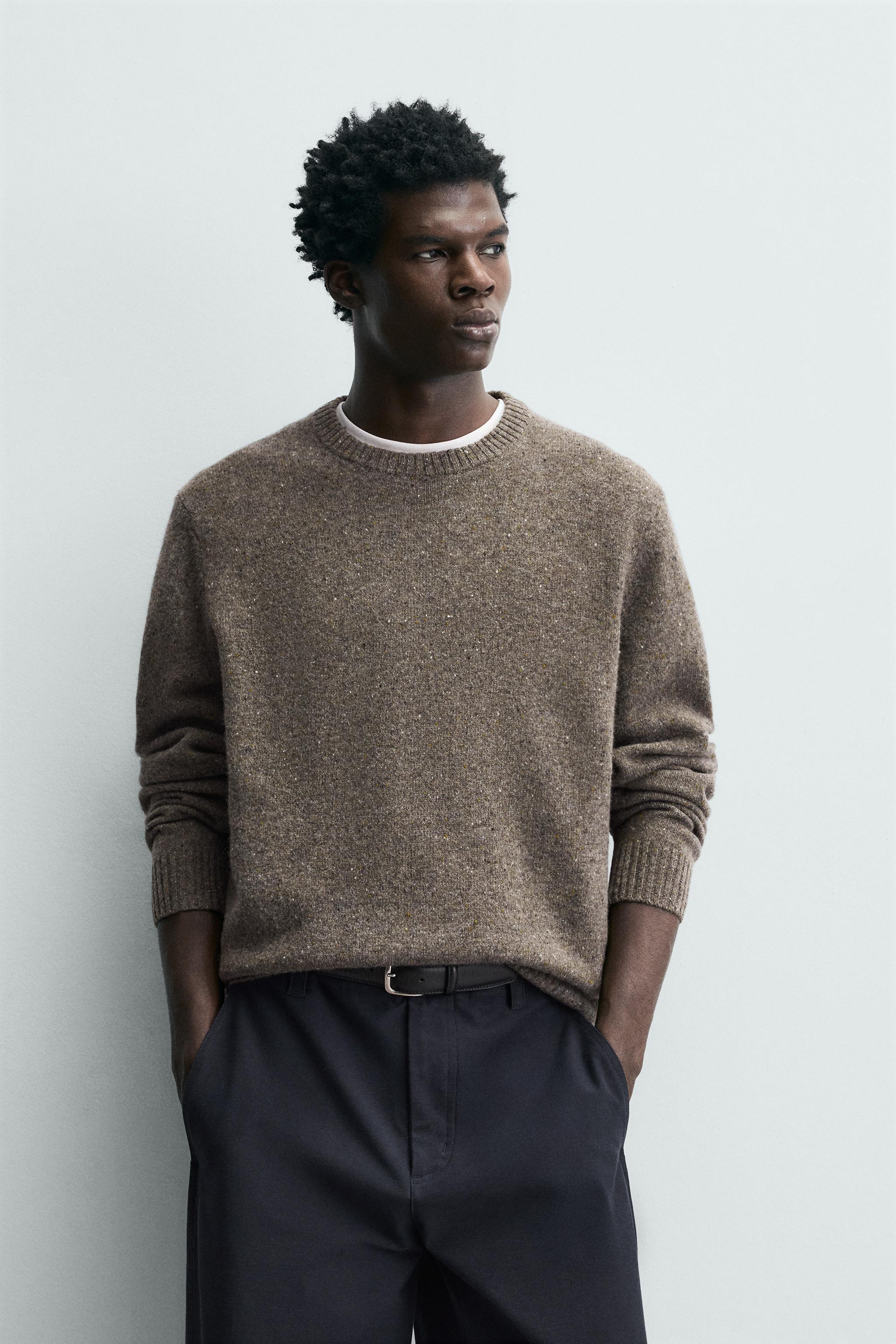 100% WOOL BOTTONATO JUMPER