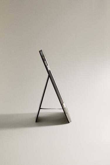 METAL PHOTO FRAME WITH ROUNDED CORNERS - Silver by Zara - Image 3