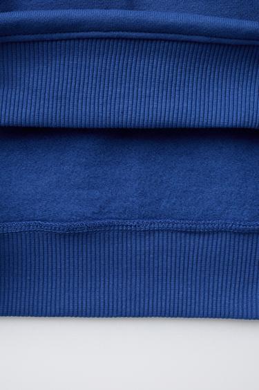 SWEAT À CAPUCHE GRAFFITI - Bleu de Zara - Image 3