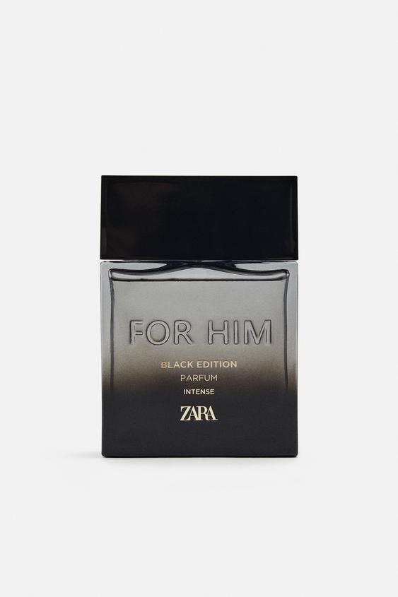 zara for him black edition intense