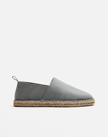 FABRIC ESPADRILLES - Blue by Zara