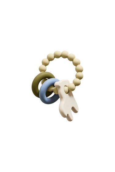 BABY TEETHER WITH SHAPES - Green by Zara