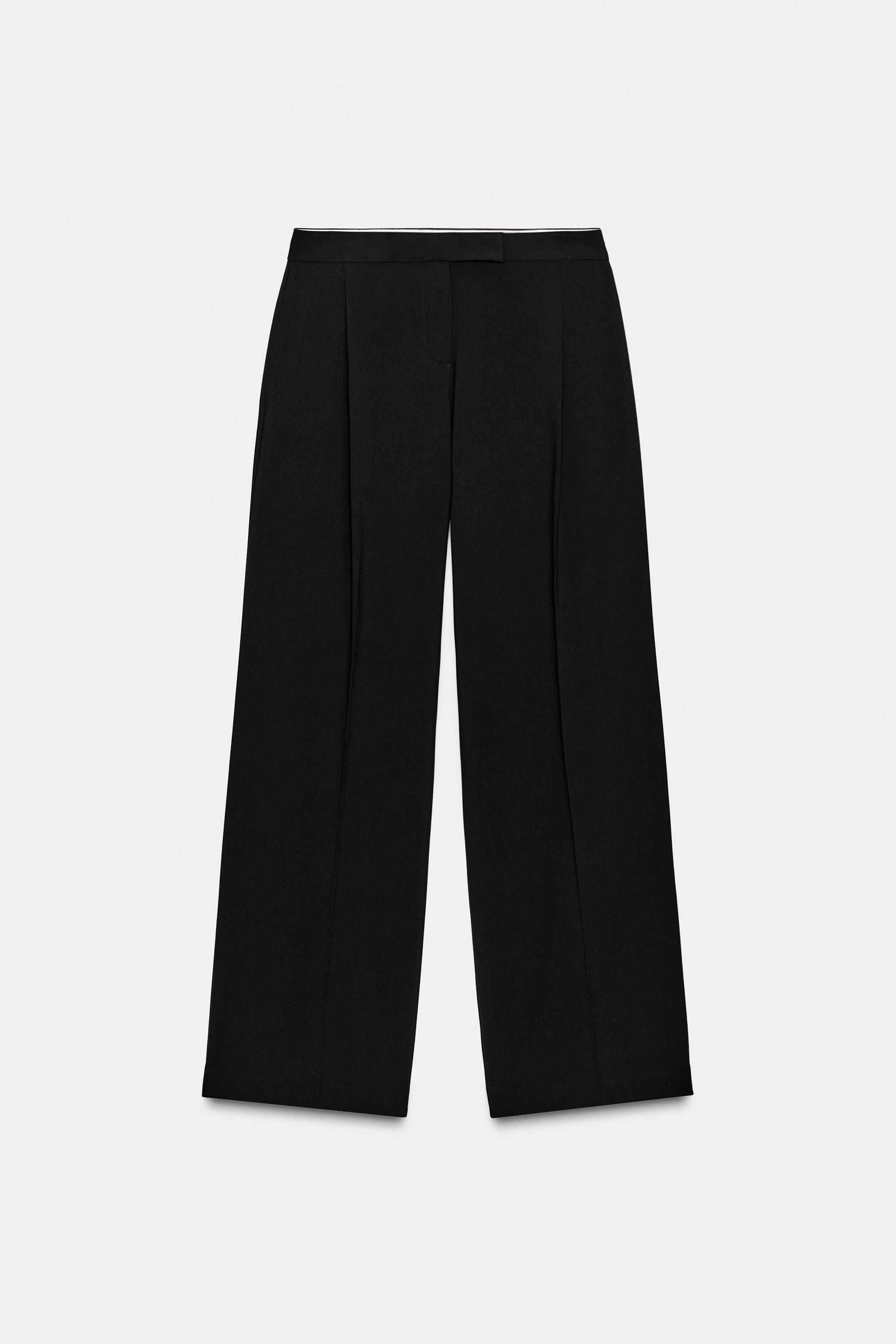 GENİŞ PAÇA YÜKSEK BEL PANTOLON - Görsel 7