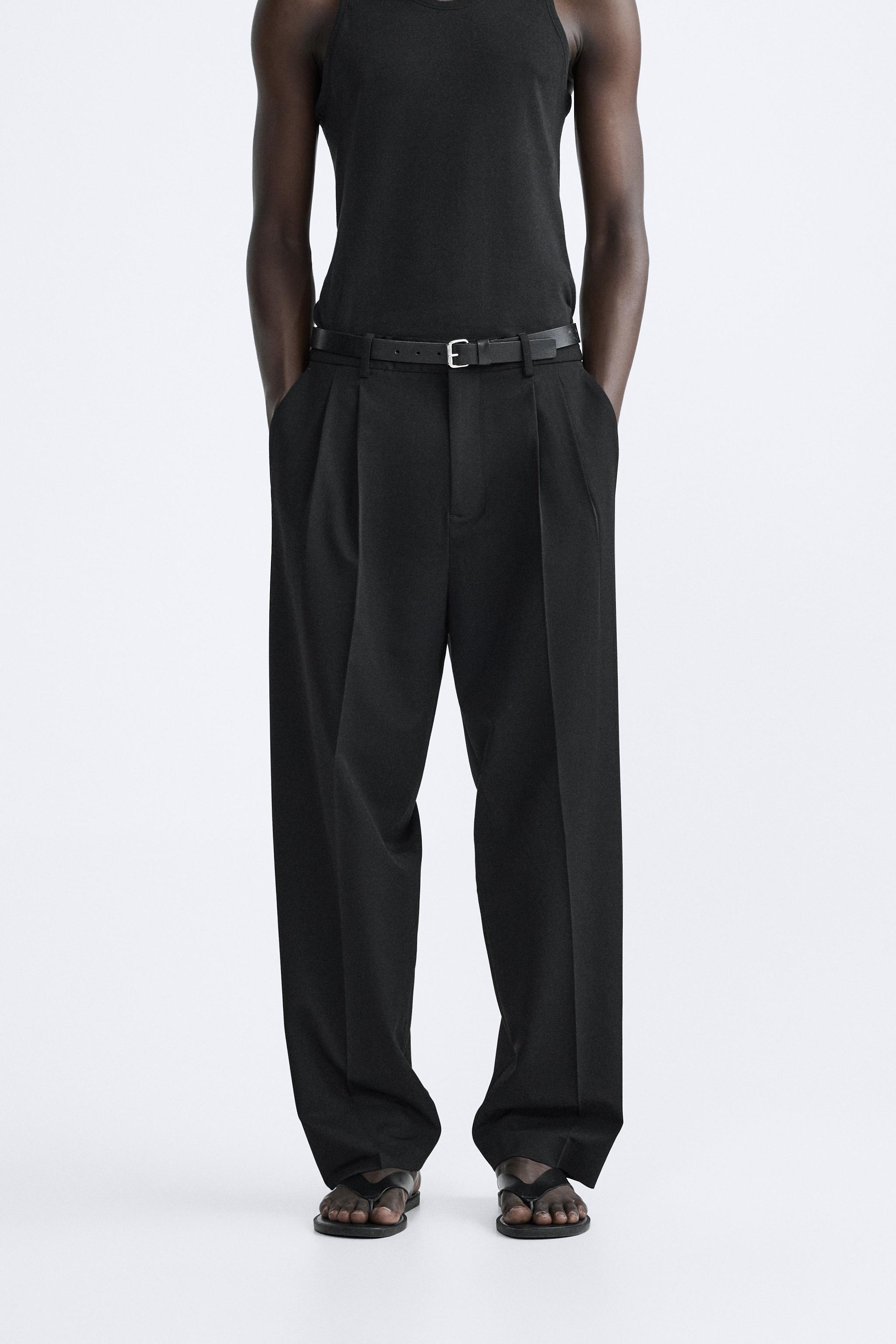 Men's Black Pants | Explore our New Arrivals | ZARA Canada