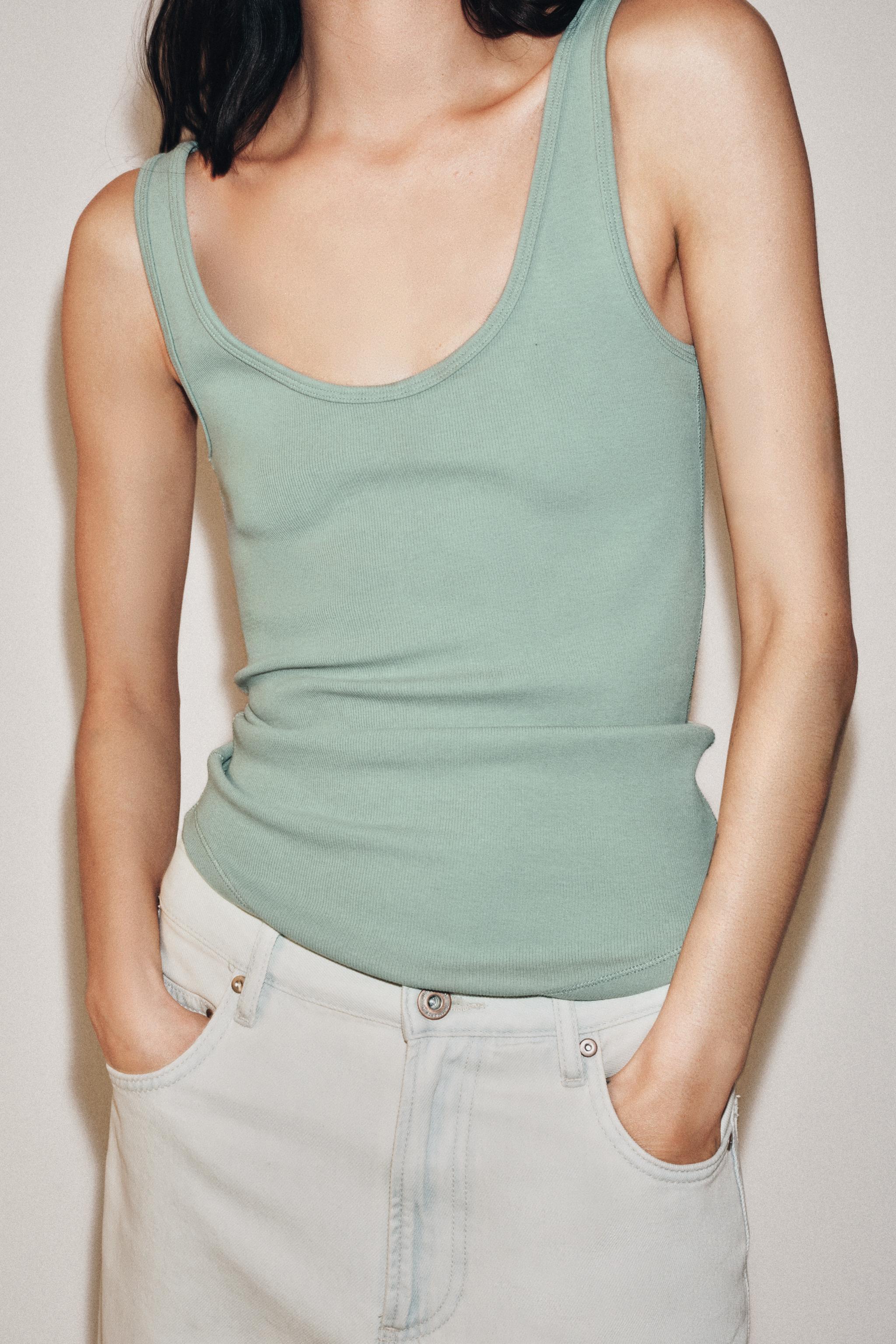 COTTON TANK TOP