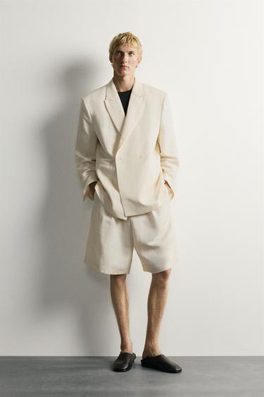 طقم بليزر وبرمودا RELAXED FIT - 854 by Zara