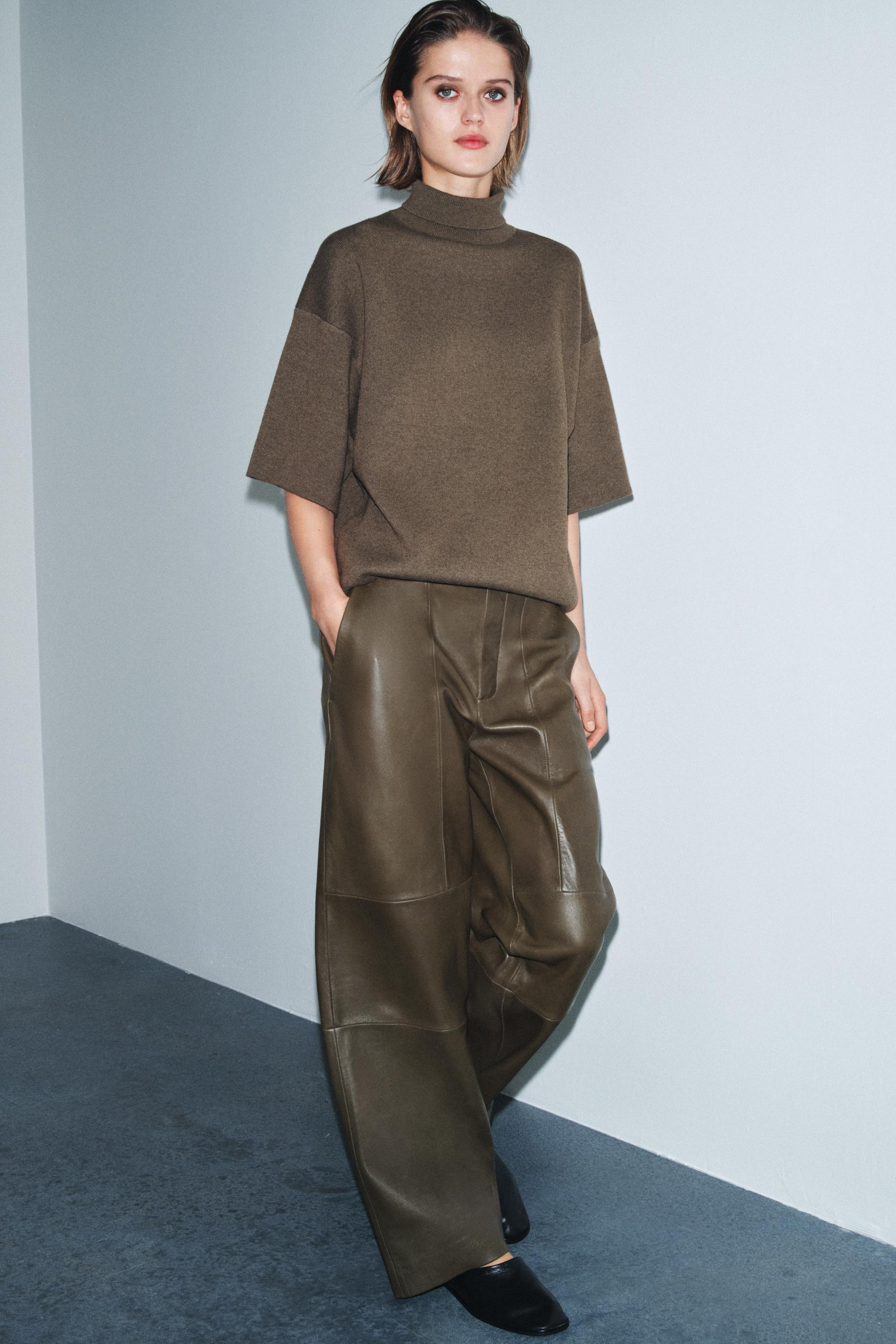 レザーパンツ - レディース | ZARA 日本