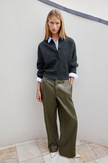 KNIT BOMBER JACKET — Anthracite grey 2