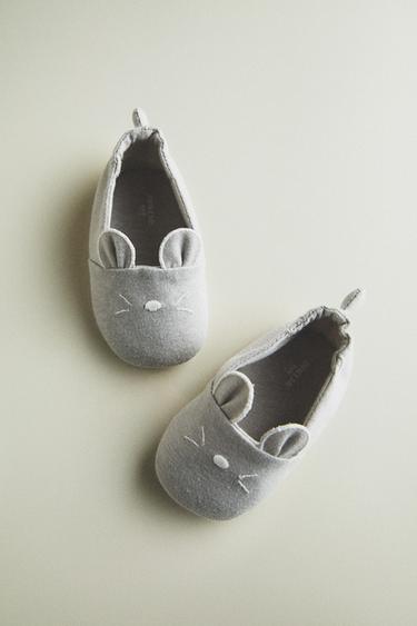 CHAUSSON ANIMAL - Gris de Zara - Image 5
