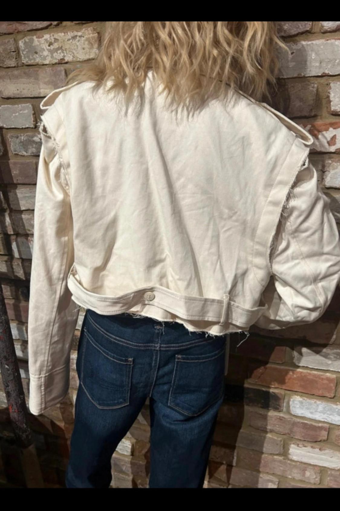 CROPPED TRENCH COAT - Image 5
