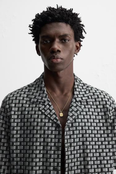 CHEMISE STRUCTURÉE - Noir de Zara - Image 5
