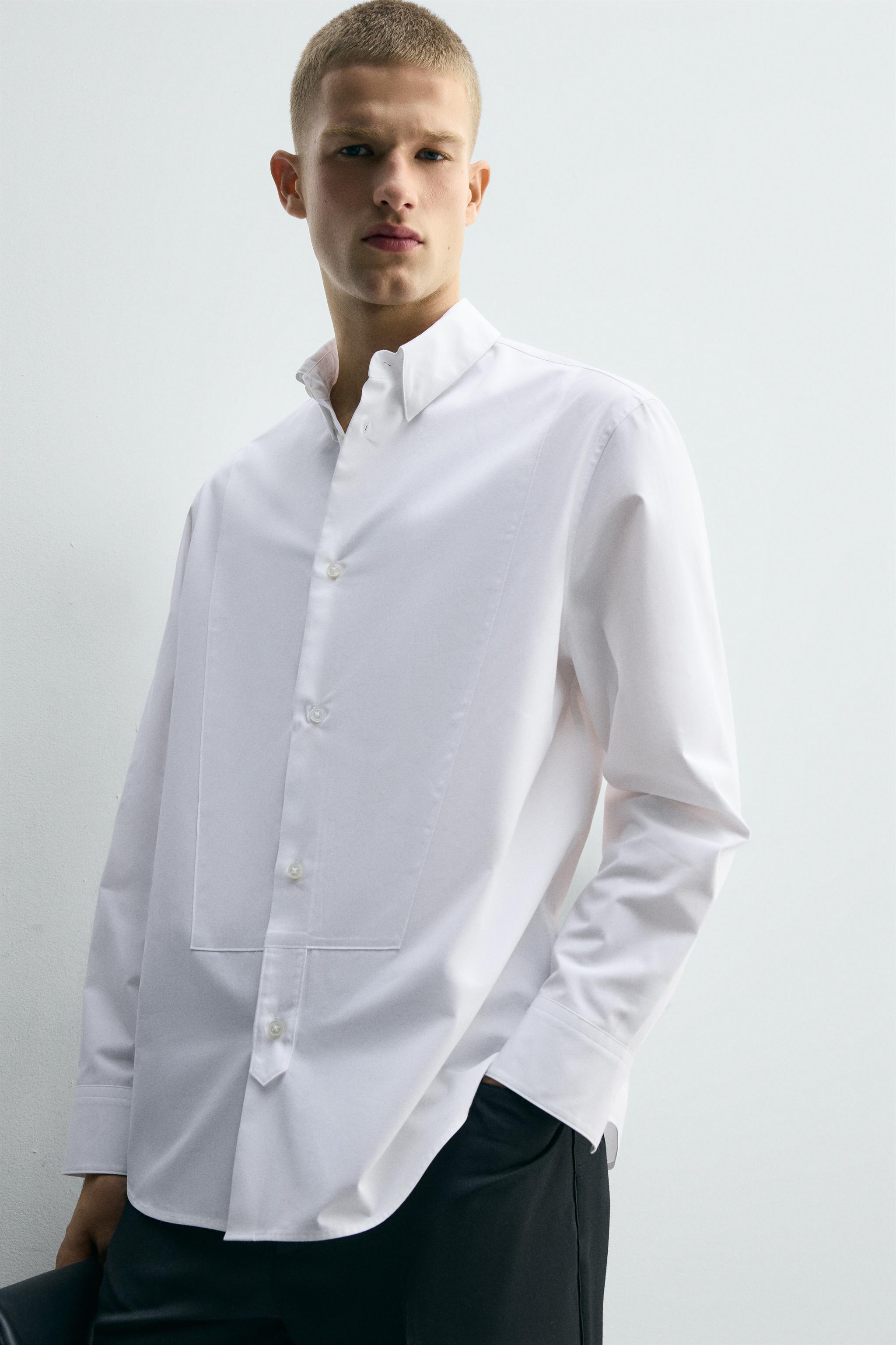 SLIM FIT BIB SHIRT