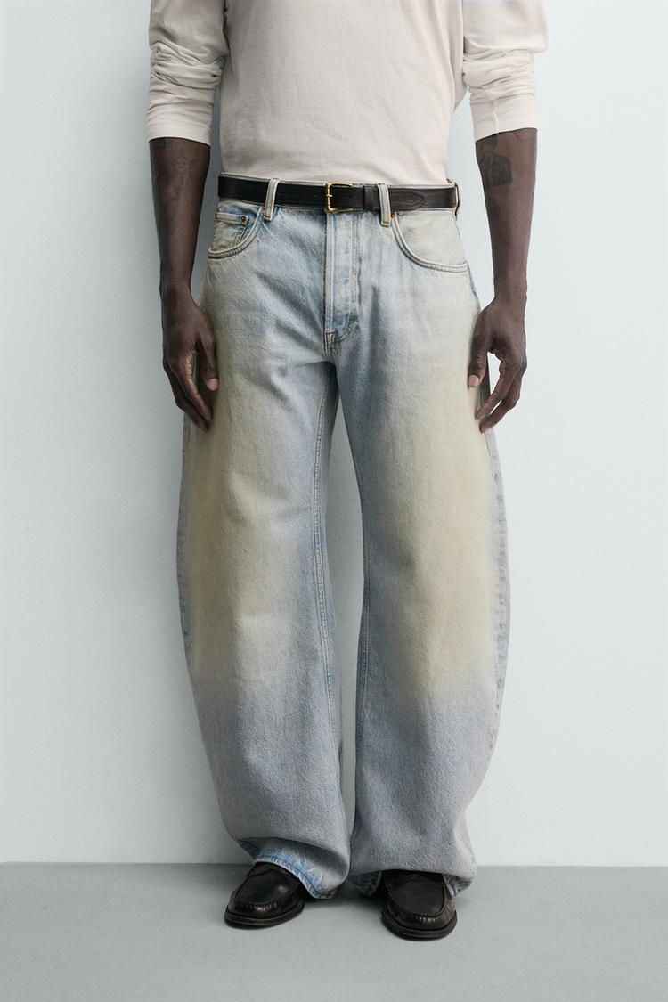 ZARA BALLOON FIT JEANS