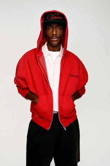 BERMUDA JOGGING BRODÉ WILLY CHAVARRIA X ZARA - Noir de Zara - Image 3