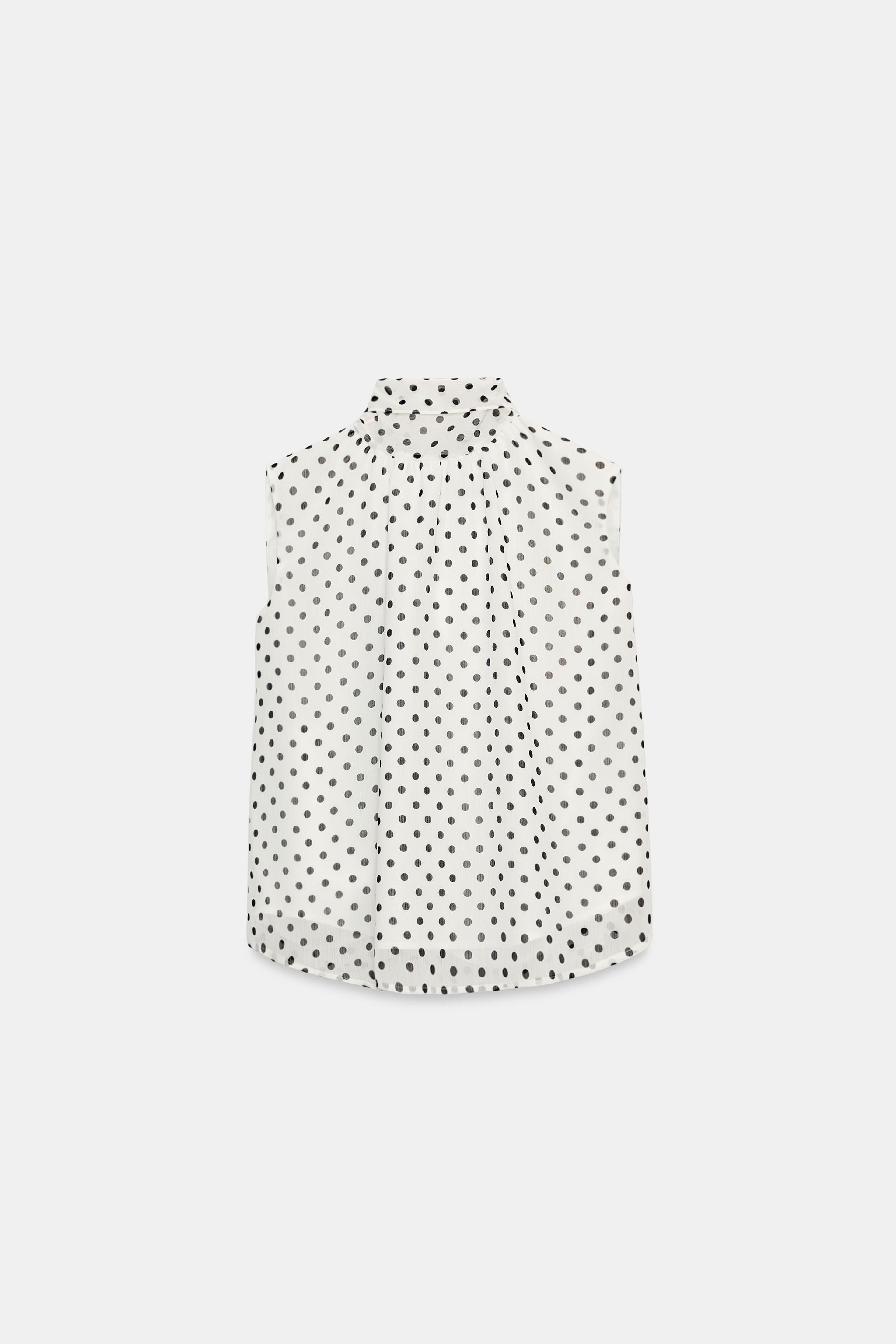 ポルカドットトップス – レディース | ZARA 日本