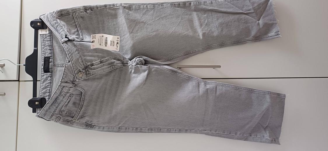 Z1975 HIGH-WAIST STRAIGHT CROSS-OVER WAIST JEANS - Image 3