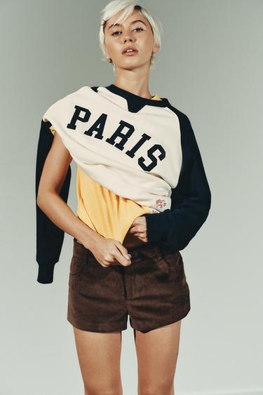 SWEAT VARSITY - Bleu marine de Zara - Image 1