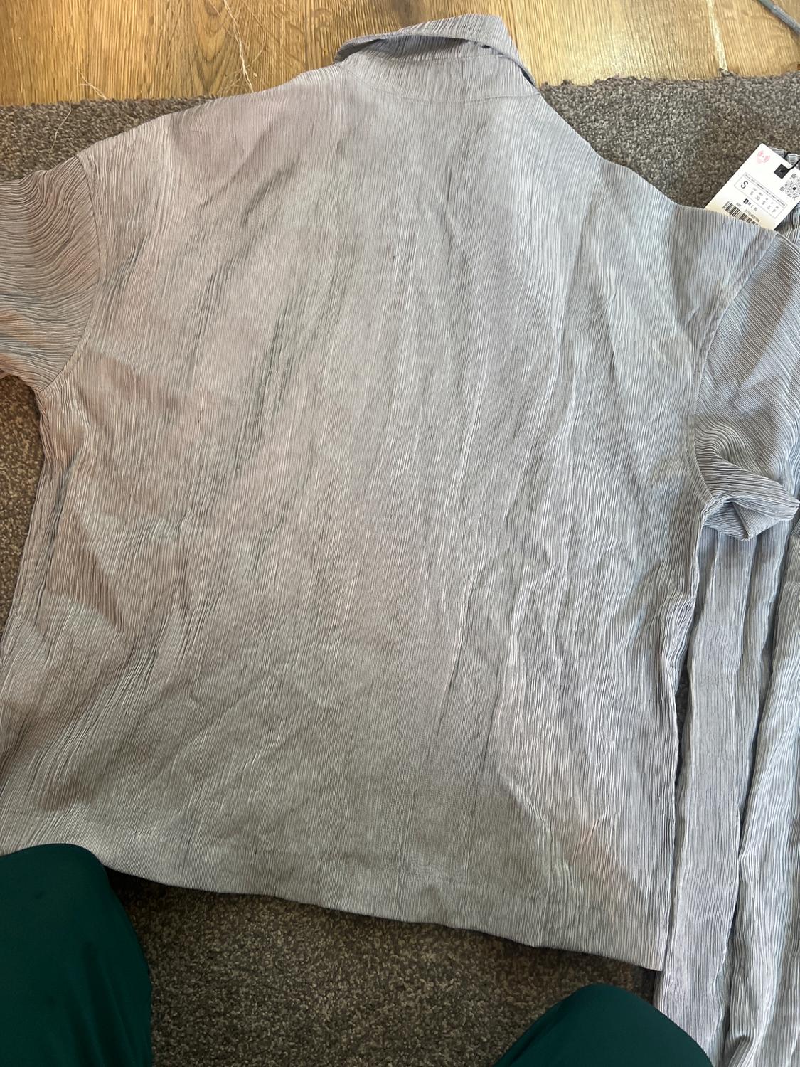PLEATED SHIRT WITH ZIP - Image 4