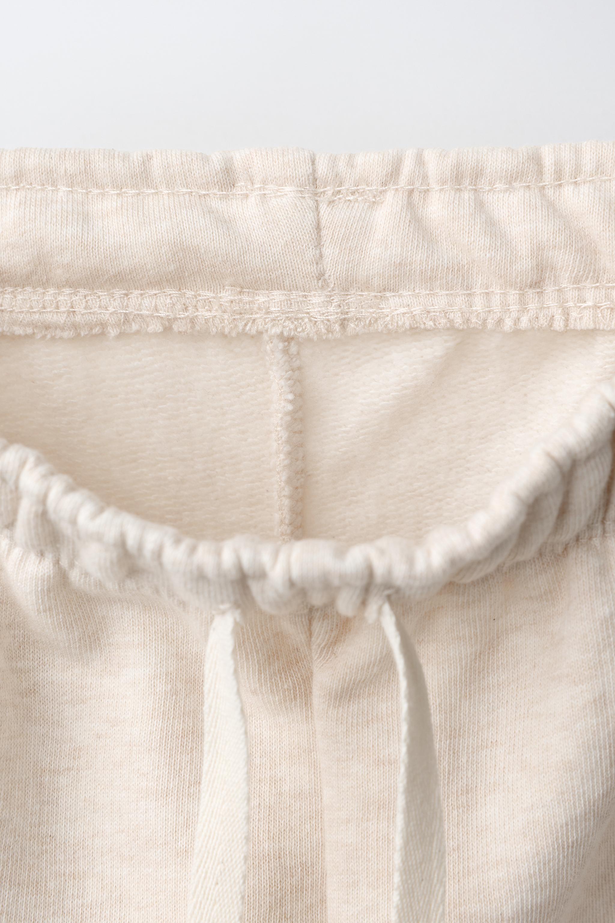 PANTALON WIDE LEG À RUBAN CŒURS