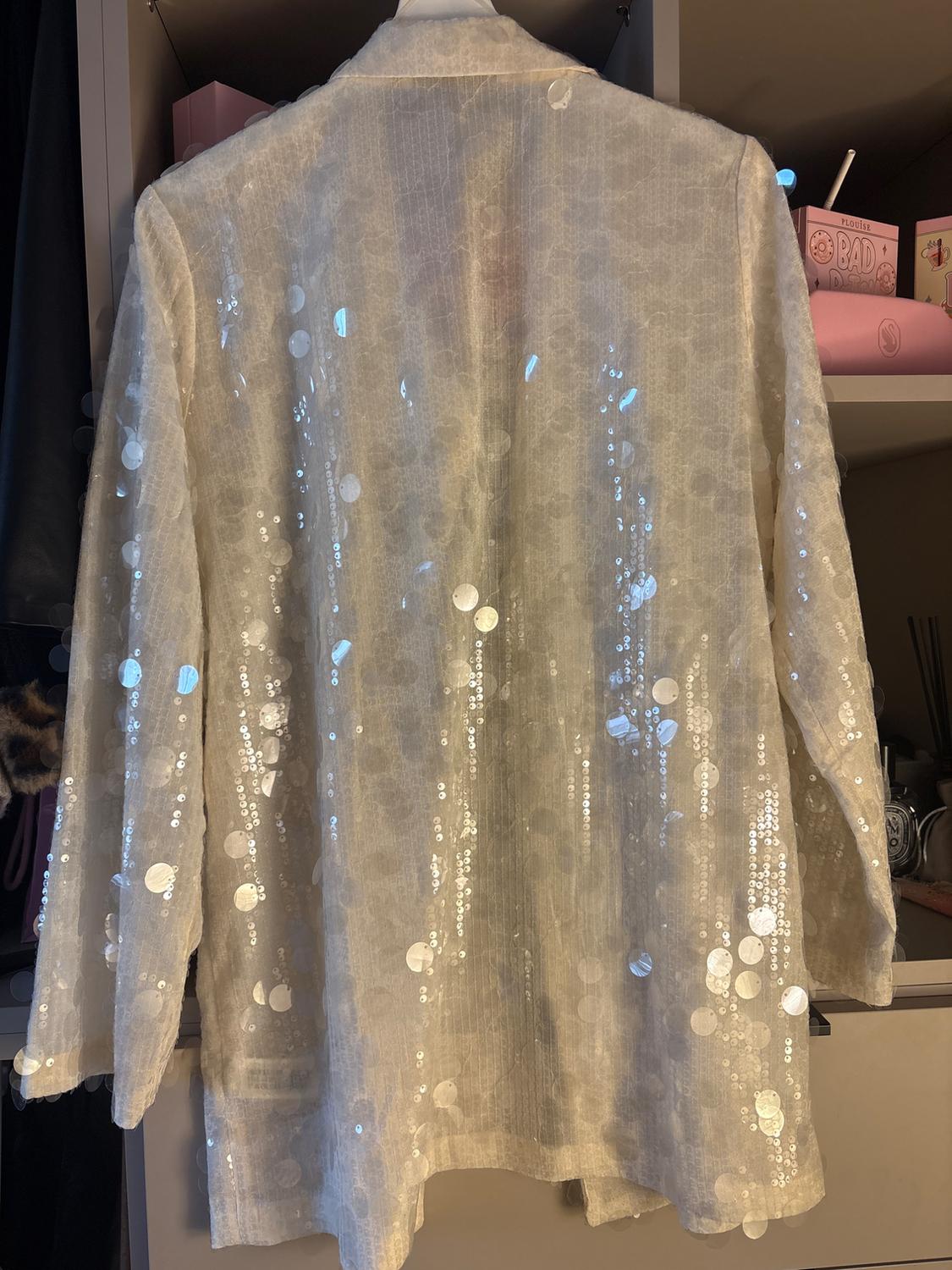 OPEN BLAZER WITH SEQUINS - Image 6