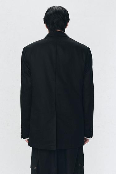RELAXED FIT SUIT BLAZER SOSHIOTSUKI X ZARA - Black by Zara - Image 3