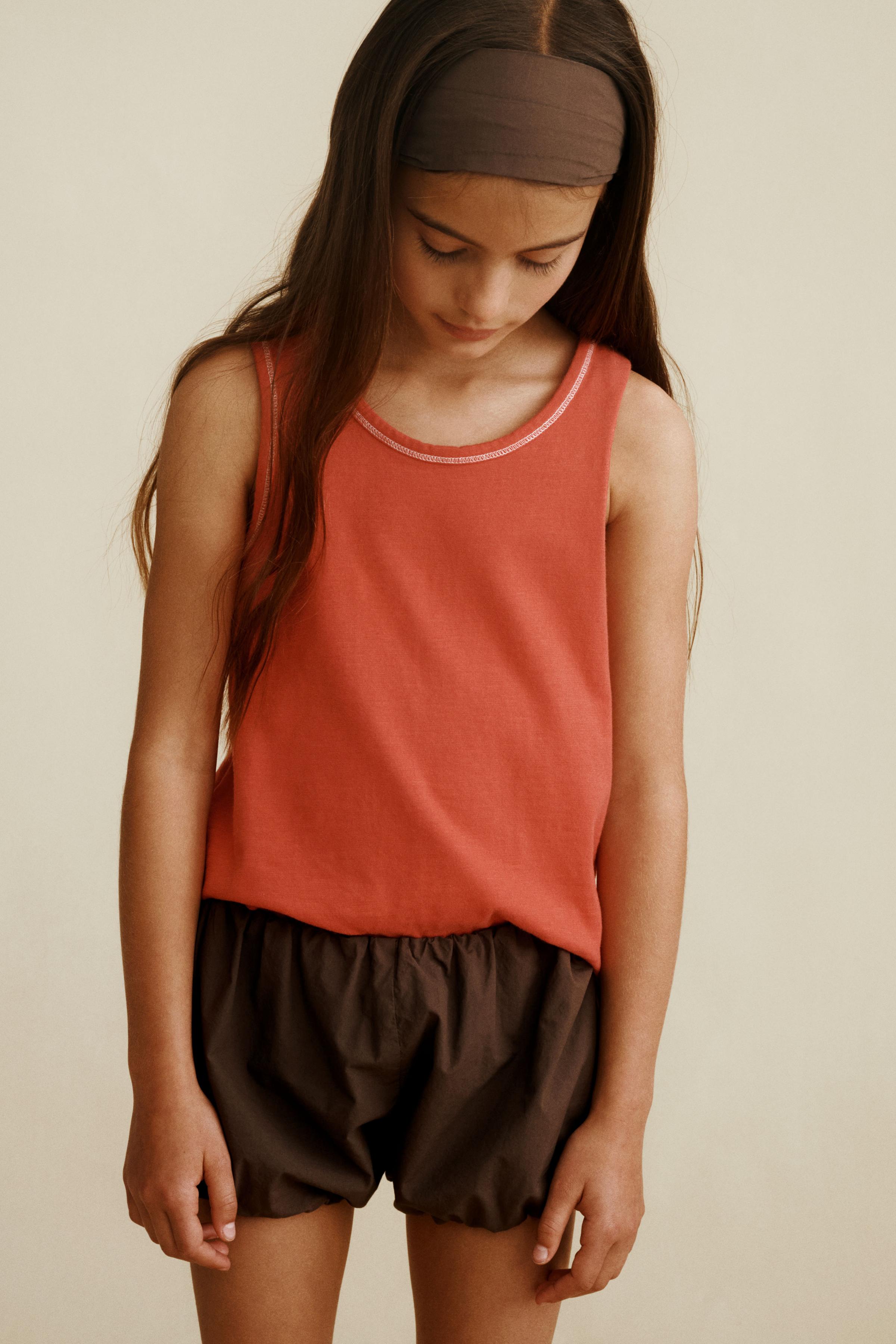 Детские шорты Zara POPLIN BLOOMERS CREATED BY CARAMEL LONDON X
