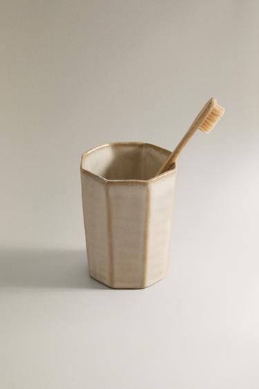 PORTE-BROSSES À DENTS RUSTIQUE - Grisâtre de Zara - Image 4