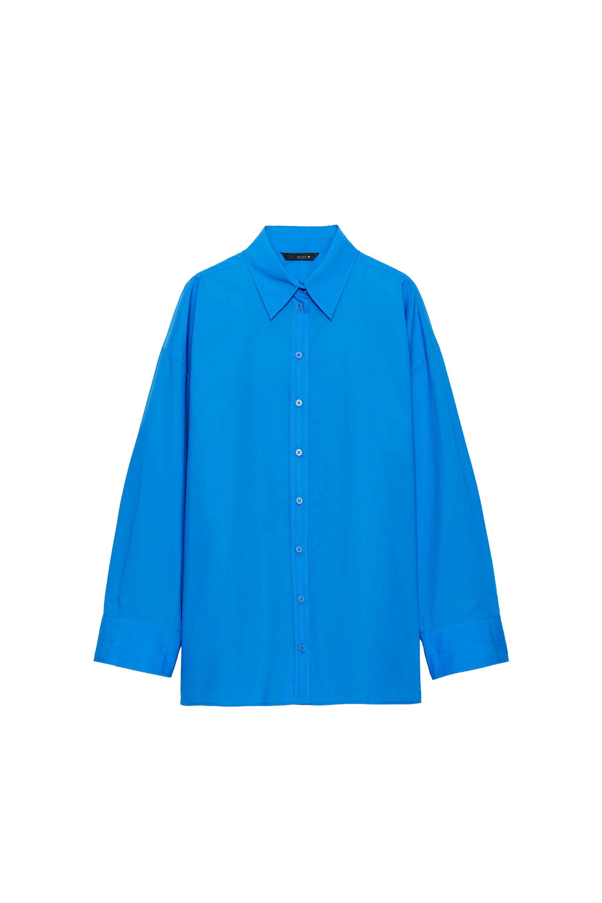 CAMISA POPELÍN OVERSIZE