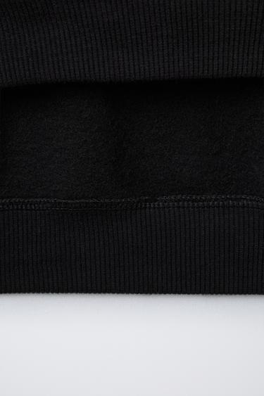 HEART SWEATSHIRT - Black by Zara - Image 3