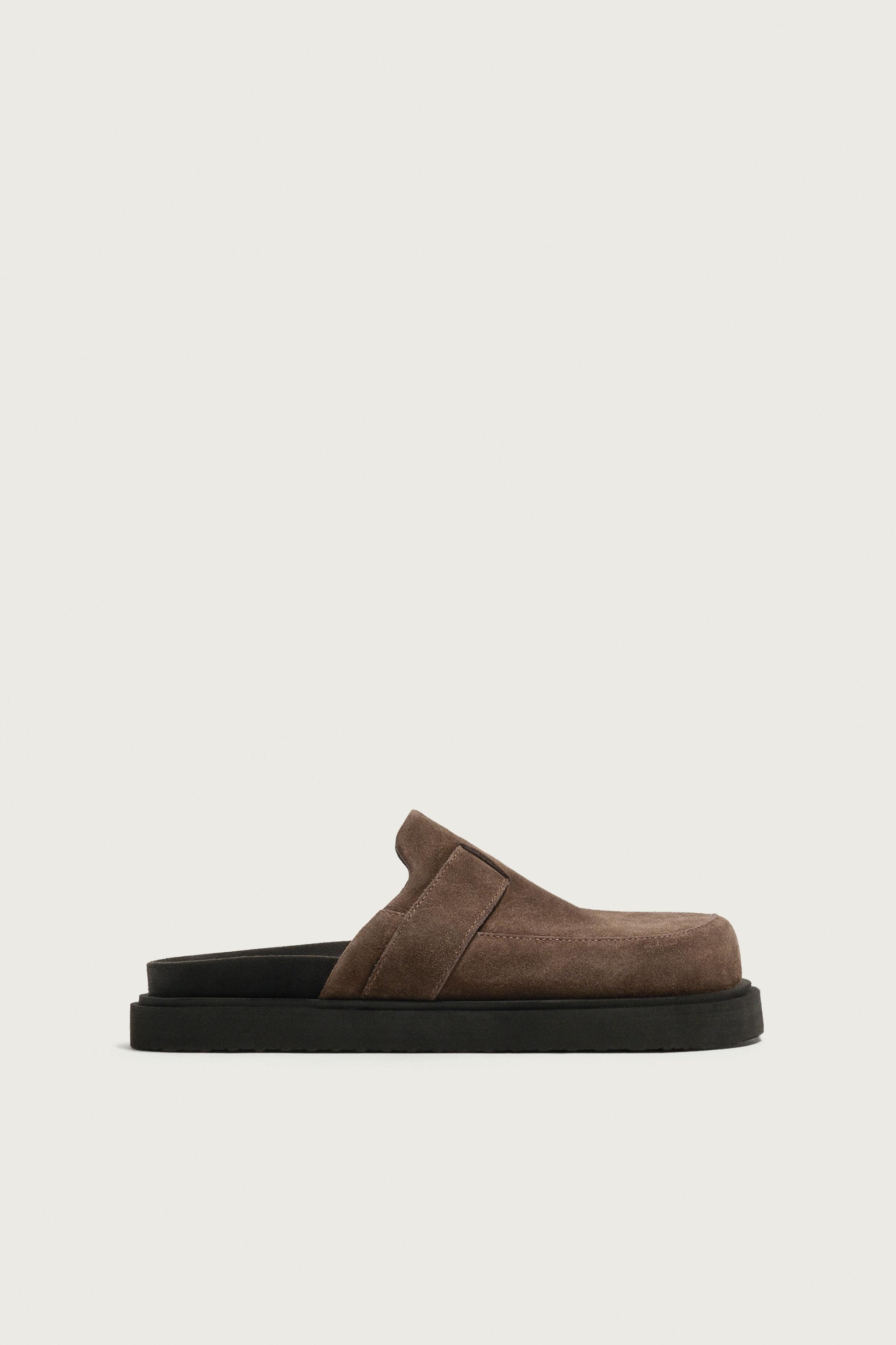 SABOTS EN CUIR