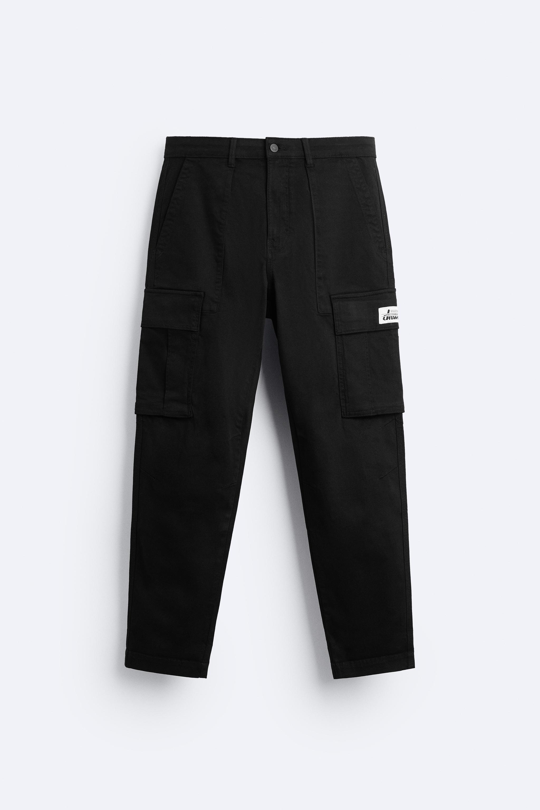 Pantalones de best sale cuero hombre zara