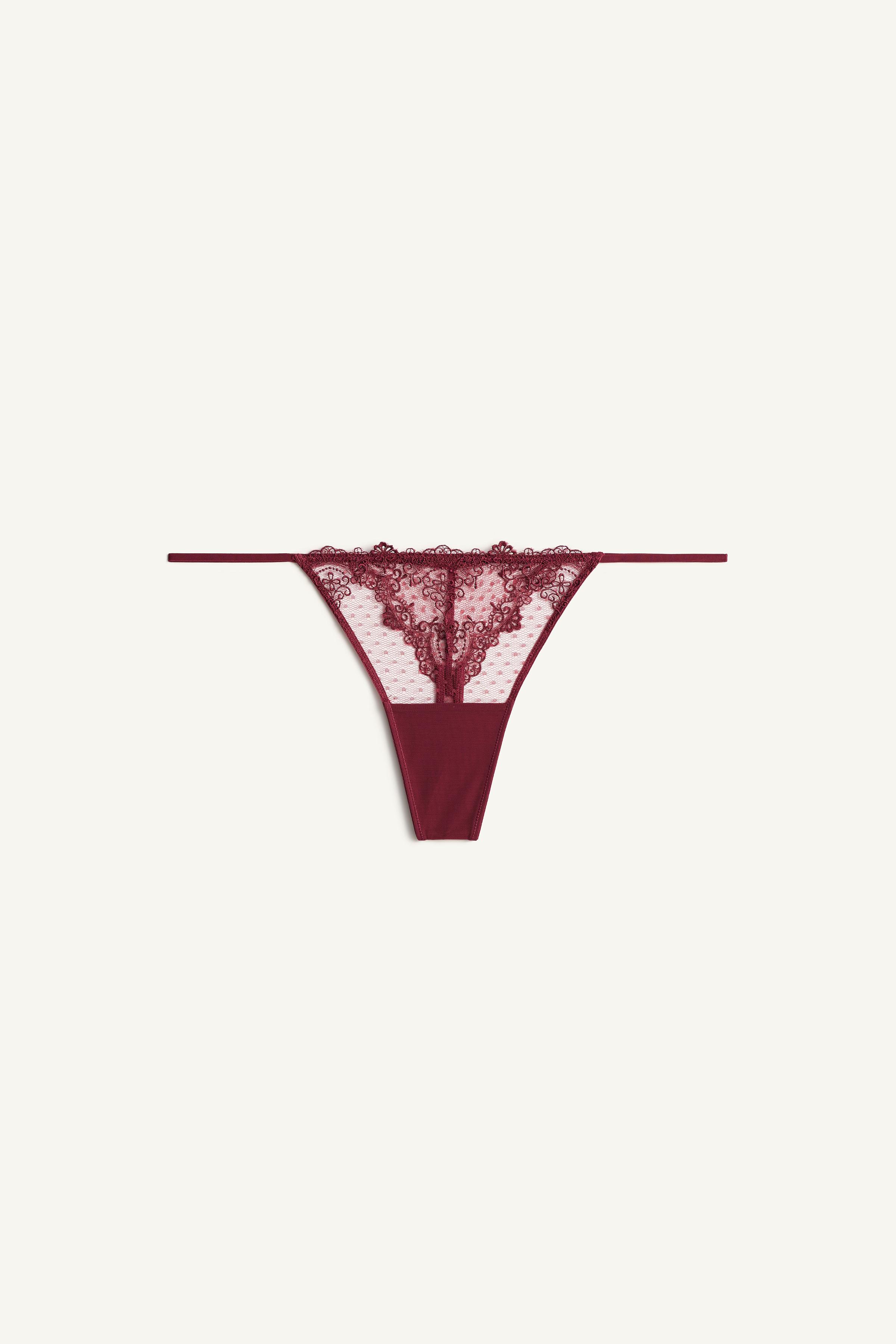 TANGA EN DENTELLE LIMITED EDITION