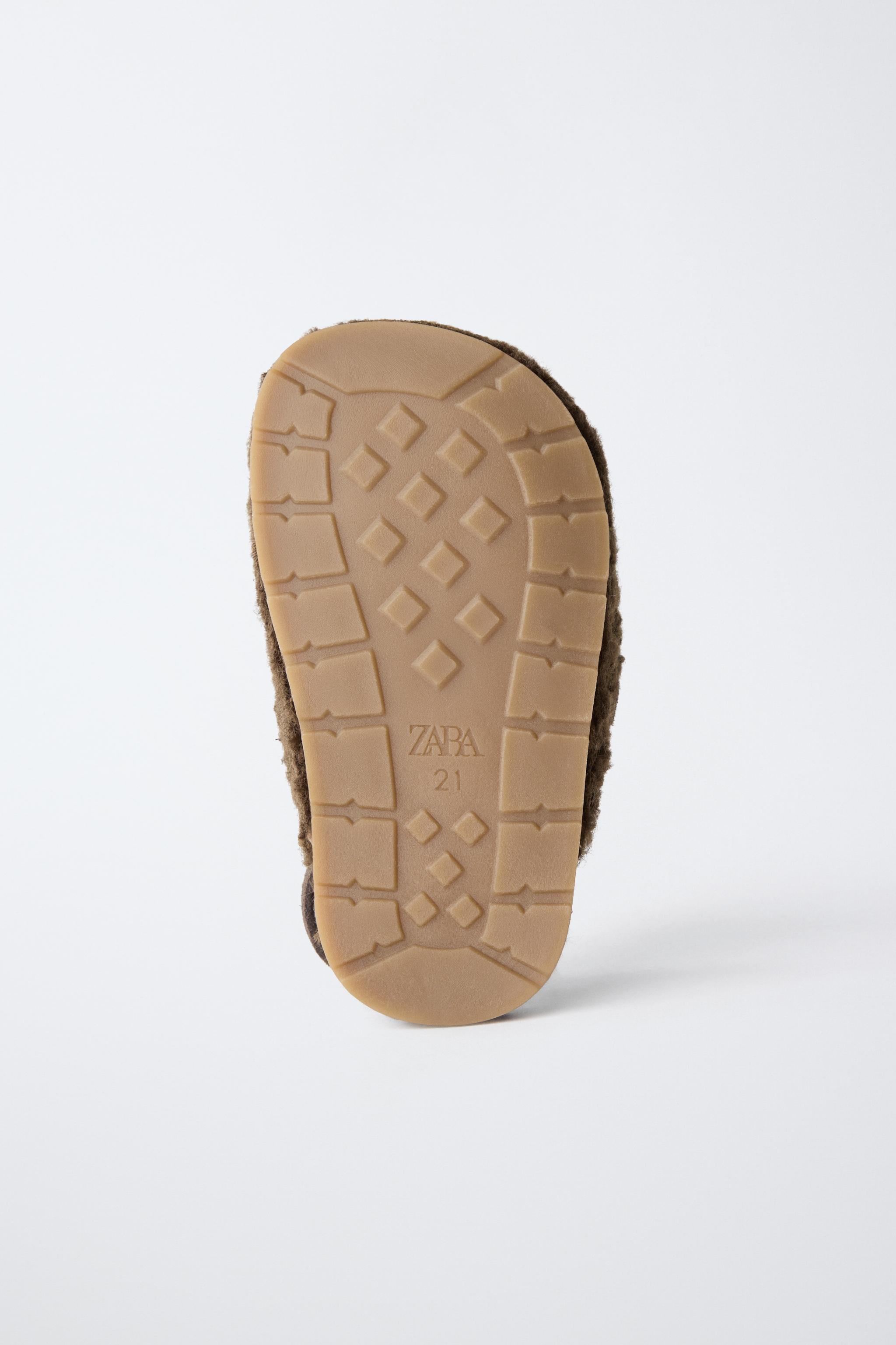 FAUX SHEARLING BAREFOOT CLOGS