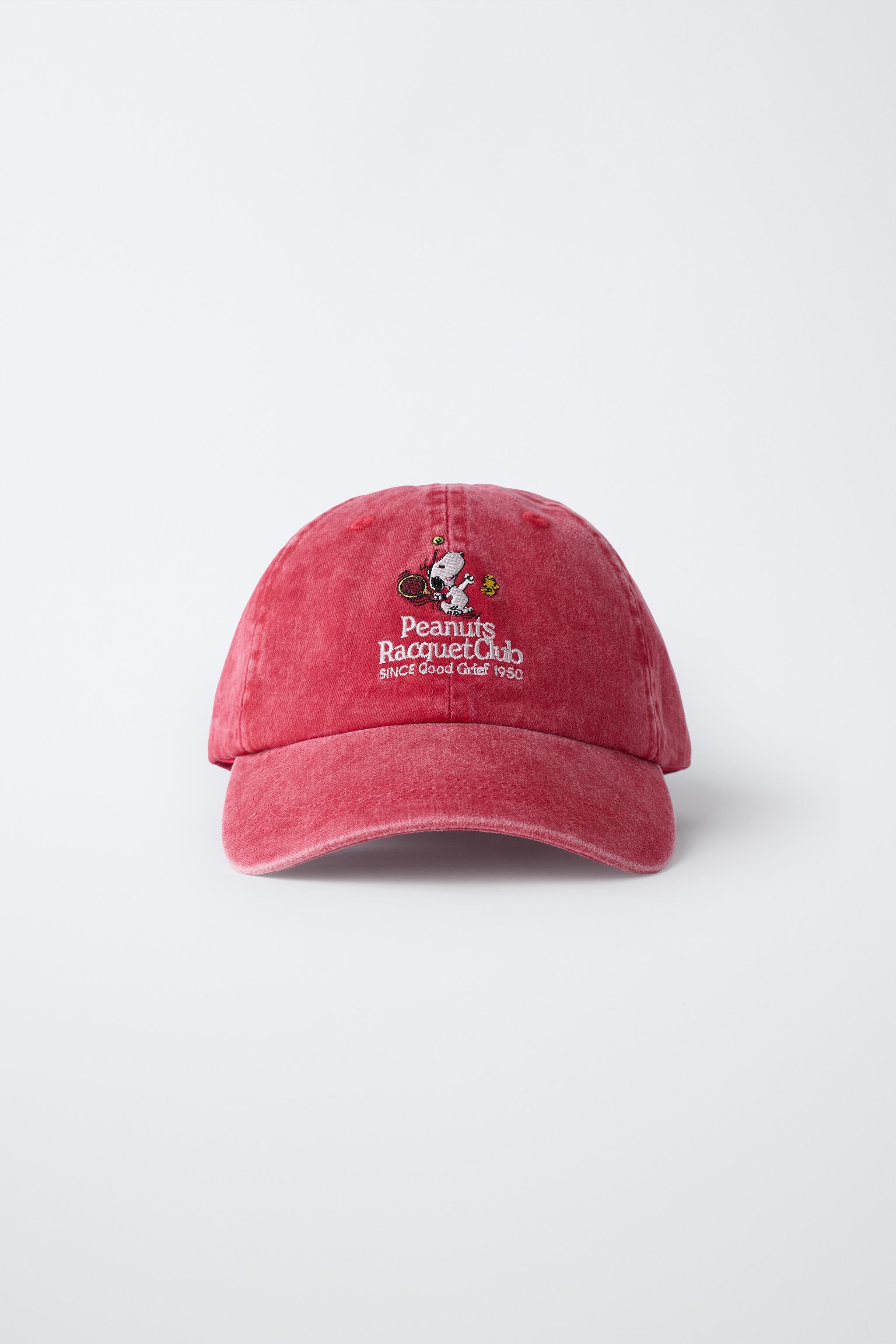 Детские кепки Zara WASHED EFFECT EMBROIDERED SNOOPY PEANUTS™