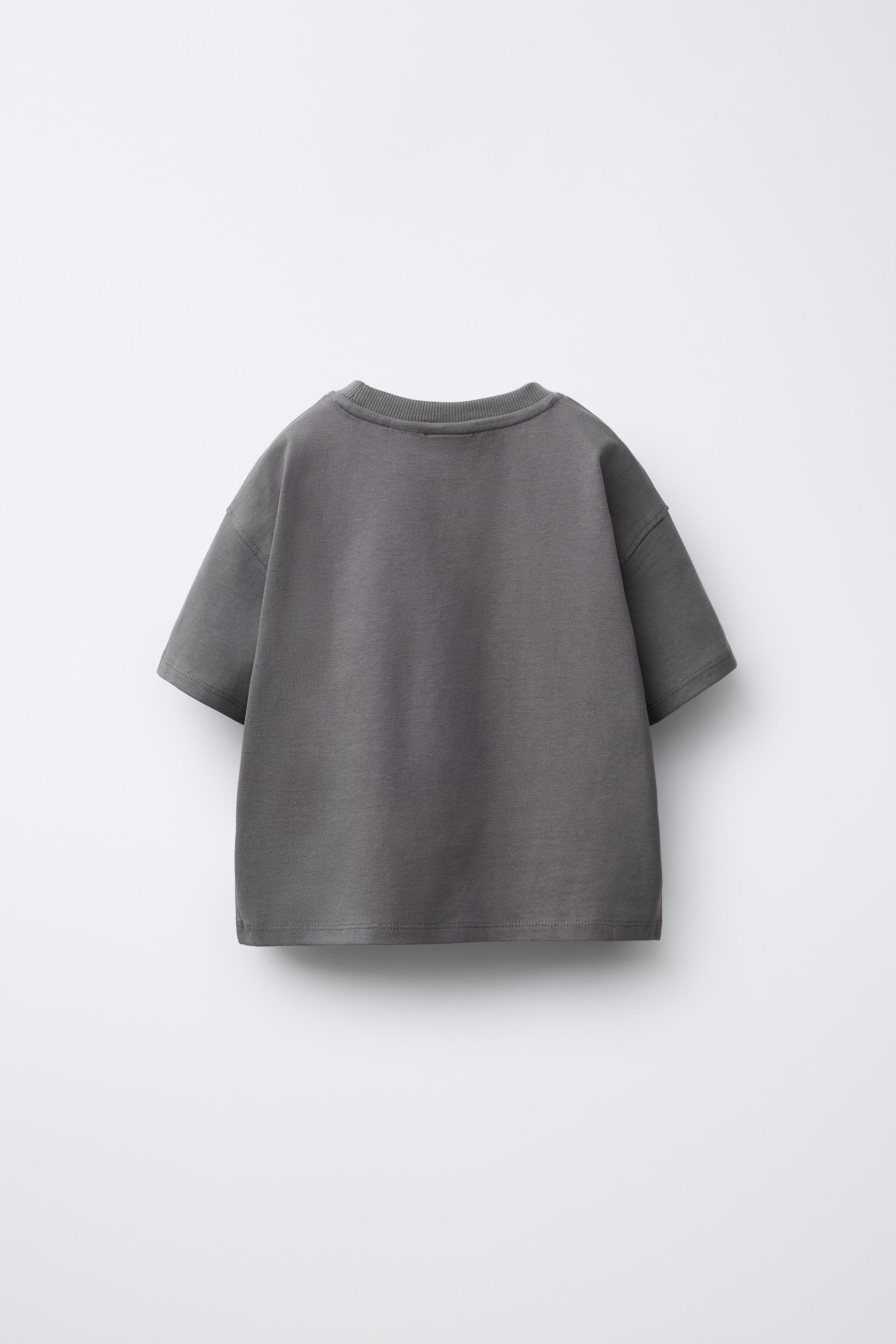 PIXEL VEHICLES T-SHIRT - Anthracite grey | ZARA United States