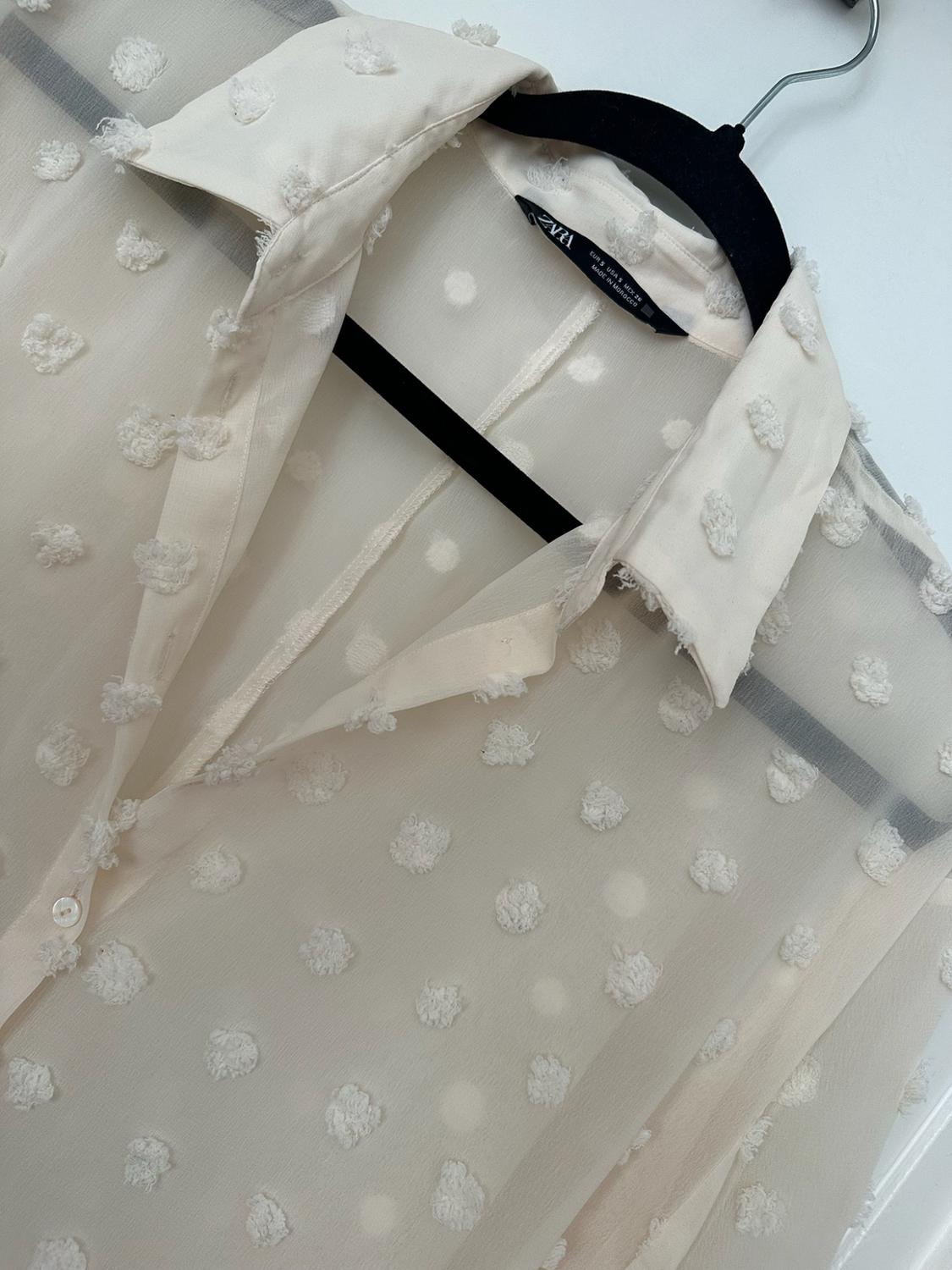 POLKA DOT BLOUSE - Image 3