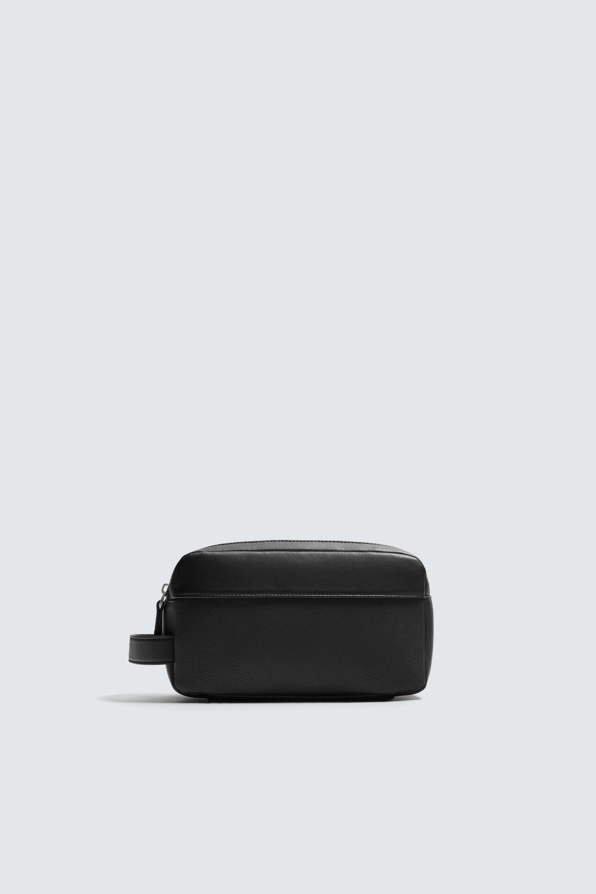 TEXTURED TOILETRY BAG - Black | ZARA United States