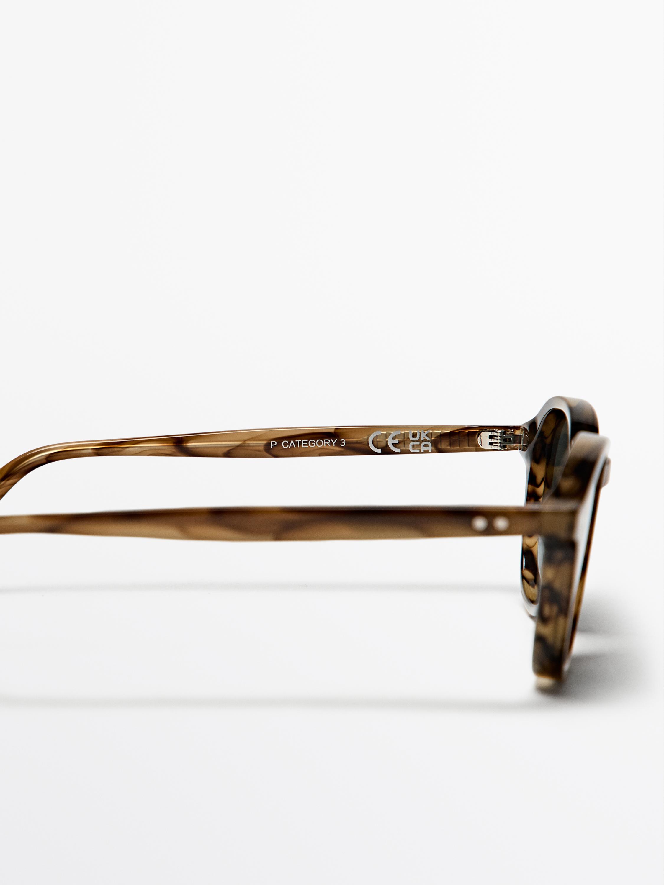 Lunettes de soleil rondes