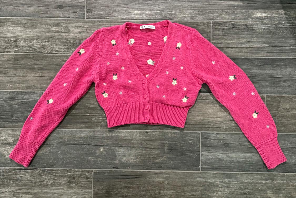 EMBROIDERED KNIT CARDIGAN - Image 8