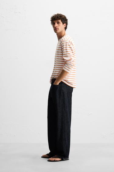 STRIPED JACQUARD T-SHIRT - striped by Zara - Image 3