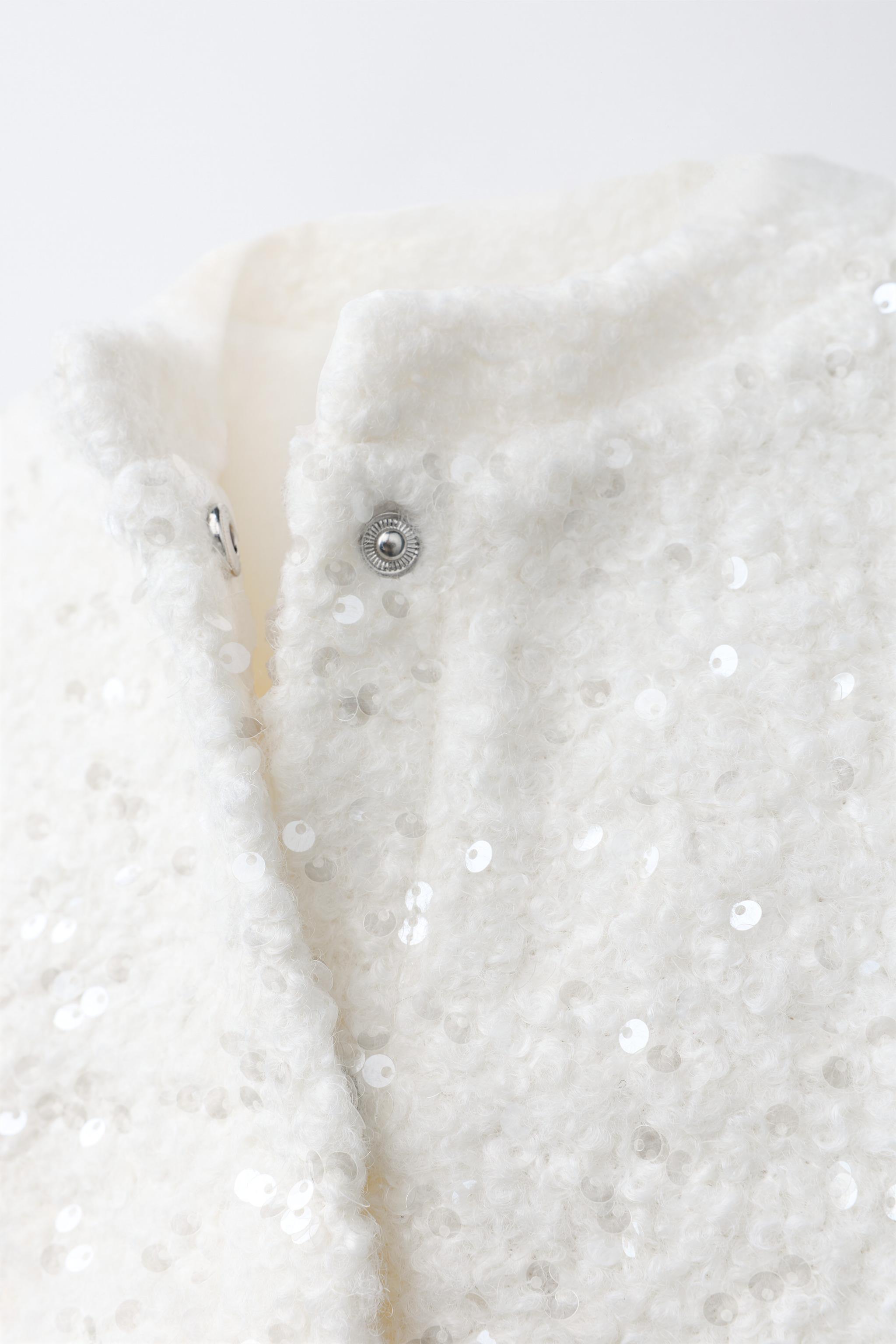 BLOUSON BOMBER PAILLETTES