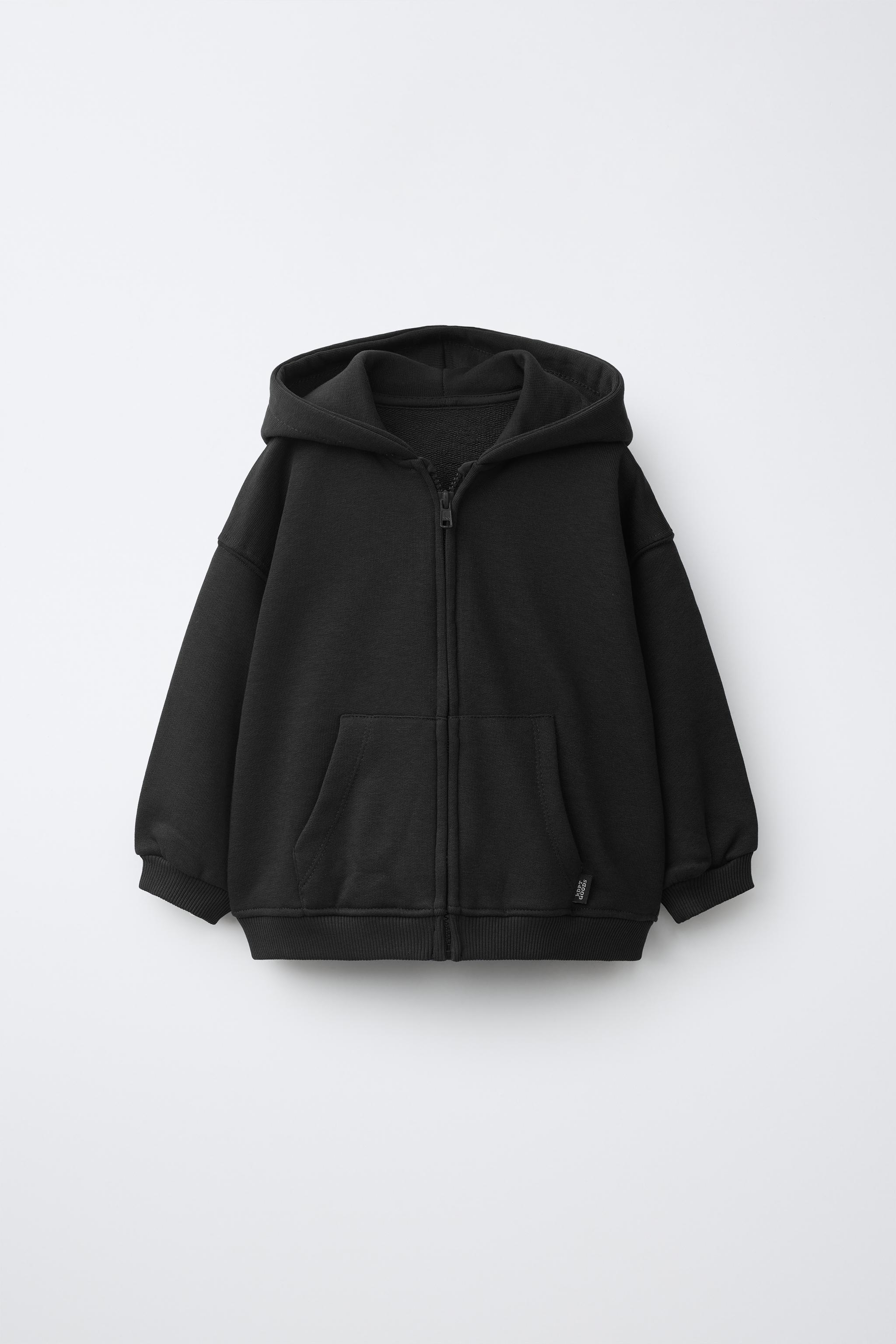 Детские худи Zara HOODED ZIP SWEATSHIRT