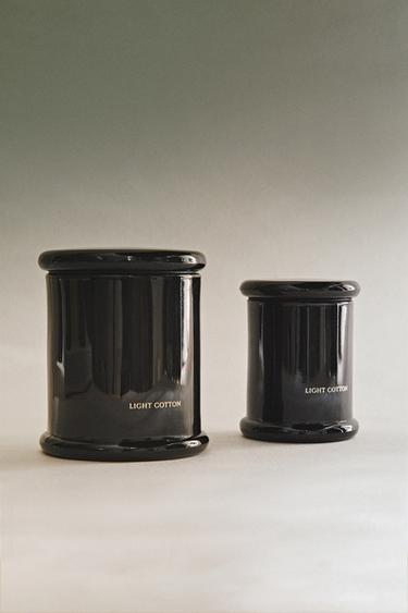 (350 G) CEDAR WOOD SCENTED CANDLE - Sky blue by Zara - Image 6