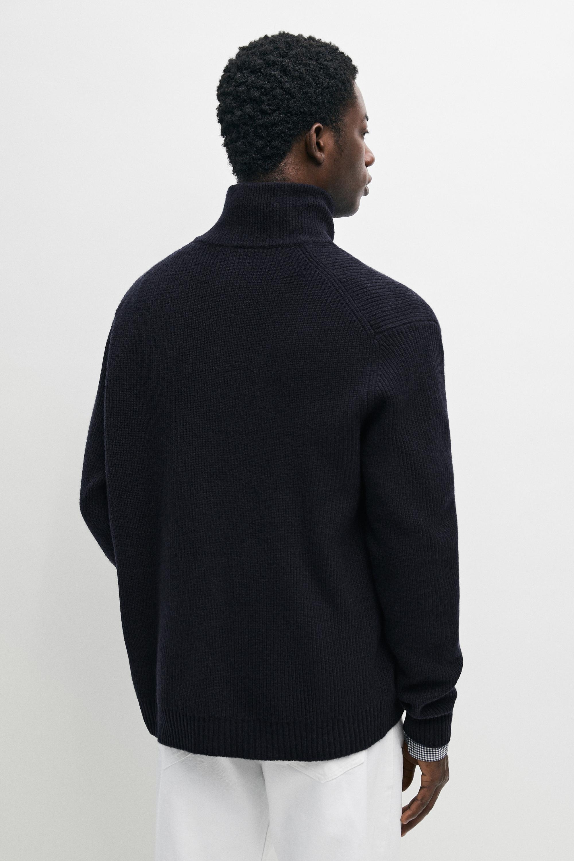 Cardigan en maille à boutons laine mélangée