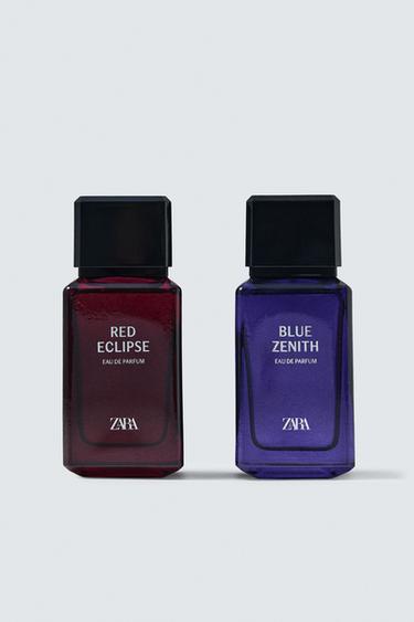 BLUE ZENITH + RED ECLIPSE EDP 100+100ML (3.4 FL.OZ) - TINTED LEATHER by Zara