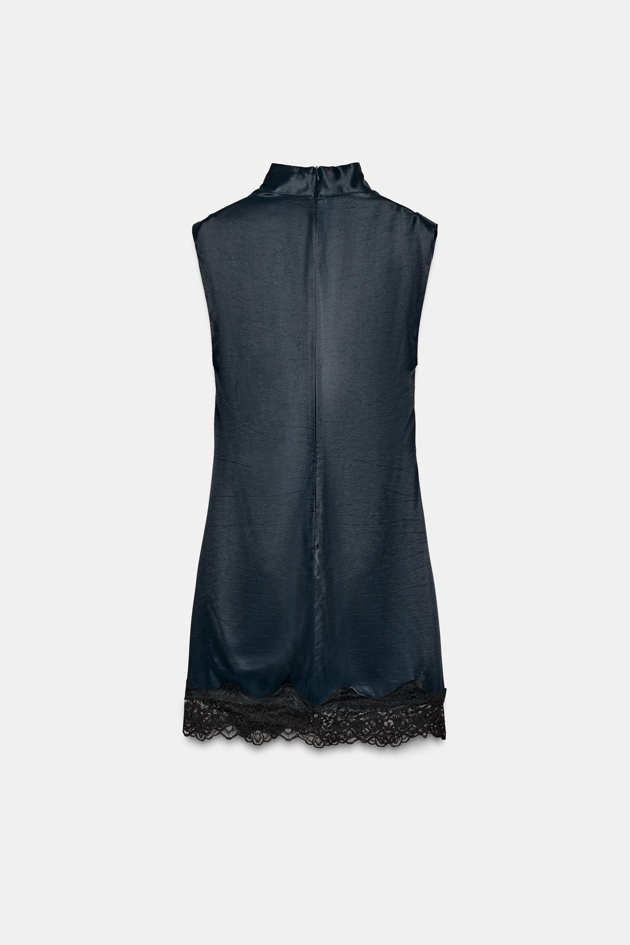 MINI COMBINATION LACE DRESS